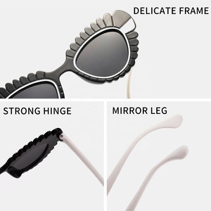 Gafas de Sol <span class=keywords><strong>para</strong></span> niños de alta calidad al por mayor Color Clashing Quirky Cat Eye UV400 <span class=keywords><strong>PC</strong></span> <span class=keywords><strong>para</strong></span> vacaciones al aire libre Ocio Sun Shading - Product Image 6