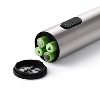 Ouvre-bouteille électrique automatique moderne, rechargeable par piles AA, coupe-capsule en acier inoxydable, accessoire pour la maison, la cuisine et le bar