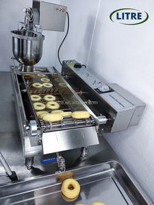 สายการผลิต<span class=keywords><strong>เค้ก</strong></span>ช็อกโกแลตอัตโนมัติเต็มรูปแบบในอุปกรณ์เบเกอรี่ เครื่องทำโดนัทเชิงพาณิชย์ - Product Image 5