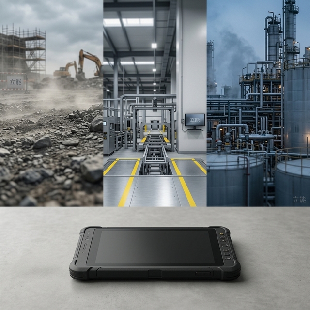 800*1280 Rugged Tablet Pc Android 9 2GHz 2GB 32GB Dual Camera IP65 Waterproof WIFI BT Optional NFC 1D 2D Scanner for Industry