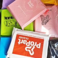Tas kurir cetakan plastik, tas surat pengiriman pakaian berperekat, tas kurir