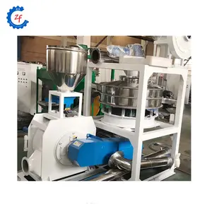 LDPE Plastik Pulverizer Pvc Mesin Penggiling Kecepatan Tinggi Pulverizer