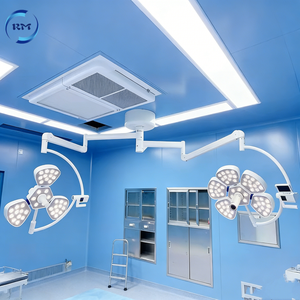 Lámpara LED sin Sombra de Alta Temperatura de Color Ajustable para Cirugías Hospitalarias, Clínicas Dentales y Hospitales Veterinarios - Product Image 2