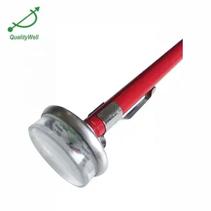 Magnifying Lens Pocket Bimetal Thermometer For Food