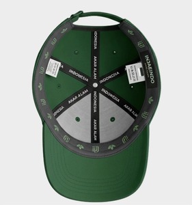 Custom Forest Green Embroidered Baseball Cap Adjustable 6 Panel Unisex Outdoor Lifestyle Sports <b>Hat</b> OEM - Product Image 4