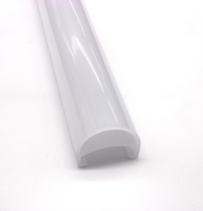 Hiện đại trong suốt PC Polycarbonate PMMA Bìa <span class=keywords><strong>LED</strong></span> khuếch tán tuyến tính ánh sáng đùn Dải hồ sơ - Product Image 6