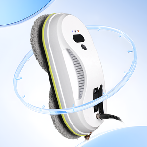 Robot nettoyeur de vitres anti-chute avec planification de trajectoire IA, détection intelligente des bords, protection contre les pannes de courant UPS, lave-vitre intelligent pour la maison - Product Image 1