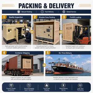 SCDC20SG-W 20kW Genset Diesel Senyap WP2.3D25E200 Starter Elektrik Genset Diesel Rendah Kebisingan untuk Cadangan Rumah Tangga dan Penggunaan Komersial - Product Image 5