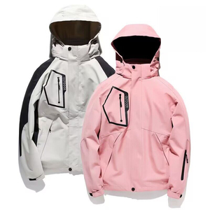 Femmes <span class=keywords><strong>3</strong></span> <span class=keywords><strong>en</strong></span> <span class=keywords><strong>1</strong></span> polaire chaud Ski <span class=keywords><strong>veste</strong></span> imperméable personnalisé coupe-vent randonnée vêtements hiver coupe-vent <span class=keywords><strong>veste</strong></span> femmes - Product Image 1
