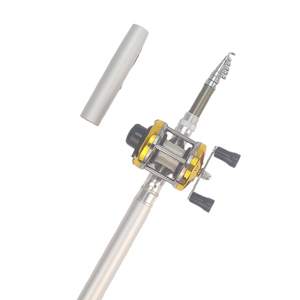 Canna da pesca e mulinello rotondo baitcasting combo bambini 5 piedi penna canna da pesca e mulinello set bara de pescar - Product Image 2