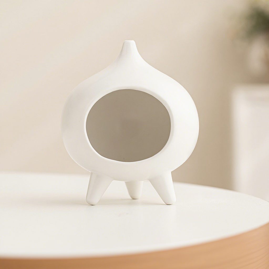 Assiette d'aromathérapie Elf - Blanc mat