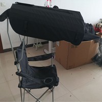 Chaise de camping pliable portable avec moustiquaire, chaise-tente en maille polyester pour la randonnée et la pêche en extérieur