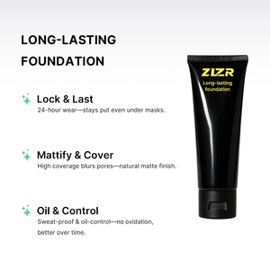 Long Lasting Waterproof <b>Sunscreen</b> Foundation for All Skin Types Travel Size Liquid with Natural Finish - Product Image 2