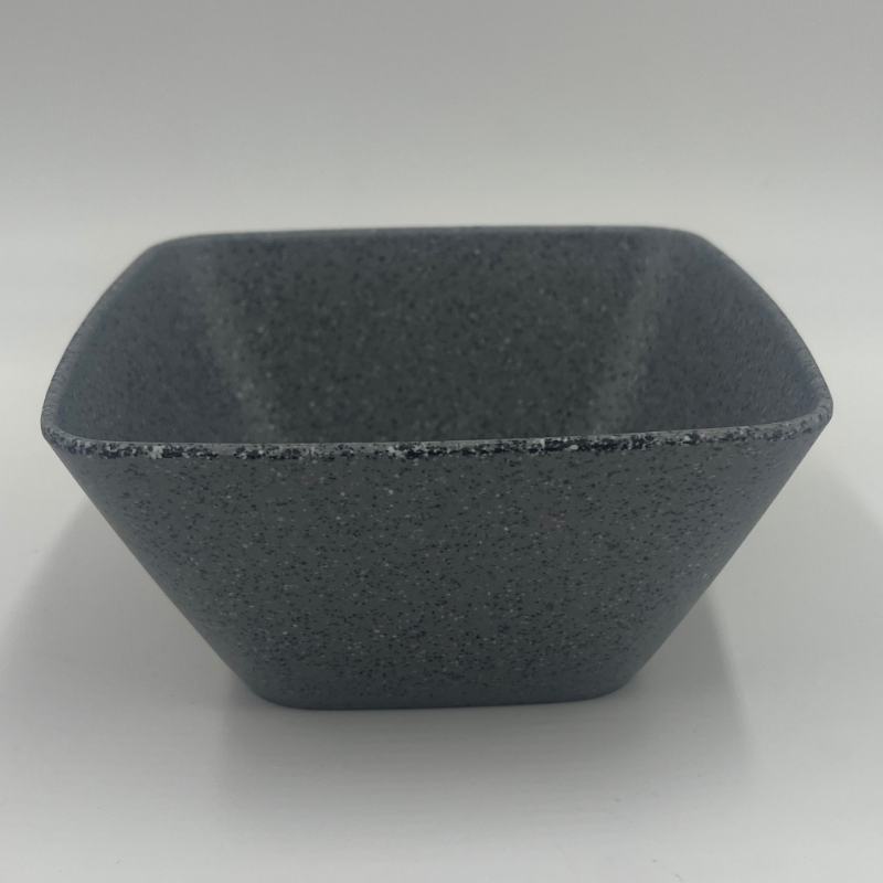 Saladier carré gris de 5,6 pouces