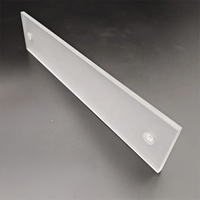 Verre solaire givré trempé ultra faible en fer de 2,0 mm, impression blanche, haute résistance, écologique, garantie 5 ans pour hôpital