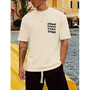 Camisetas Gráficas Vintage de Talla Europea Hechas a Medida para Hombre, Camiseta Floral Extra Grande - Product Image 5