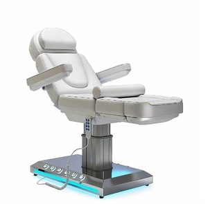 เตียงเสริมความงามไฟฟ้าอเนกประสงค์รุ่นใหม่ เตียงดูแลผิวหน้าสำหรับร้านเสริมสวย เตียงฉีดยาความงามทางการแพทย์ เตียงเสริมความงามสำหรับร่างกาย - Product Image 1