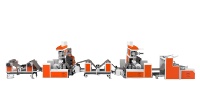 Laminateur de film d'extrusion double face avec moteur pour feuilles d'aluminium et matériaux d'emballage, machine de laminage haute vitesse