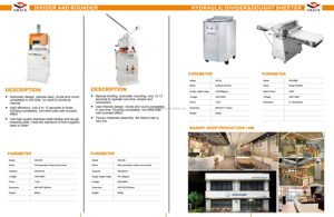 Komple Set endüstriyel fırın ekipmanları satılık fırın dahil otomatik ekmek kek pişirme makineleri. Buğday isssan için - Product Image 5