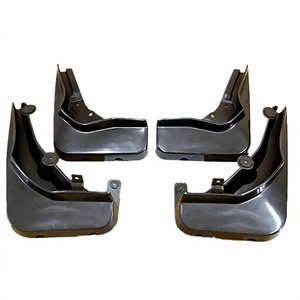 FOR Mercedes-Benz E-Class Sport Mudguards 553 Black PP PC PVC Tire Deflectors For 2014 And 08-2013 <b>Models</b> - Product Image 2
