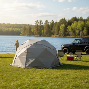 Carpa de Pesca Desplegable de Fácil Montaje, Tipo Domo Octagonal, para Camping Familiar y <span class=keywords><strong>Glamping</strong></span> al Aire Libre, de Oxford, <span class=keywords><strong>Precio</strong></span> de Fábrica - Product Image 6