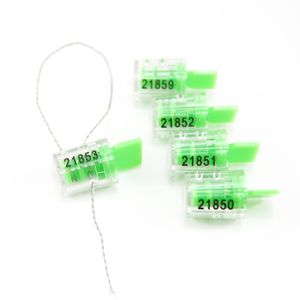 Twist nhựa mét con dấu dây dẫn con dấu điện an ninh nước làm xáo trộn khí mét khóa với dây thép không gỉ - Product Image 2