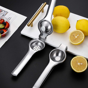 Spremiagrumi Manuale in Acciaio Inox, <span class=keywords><strong>Facile</strong></span> da Pulire, Pressa per Frutta Riutilizzabile, Spremiagrumi per Limoni - Product Image 4