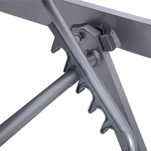 <span class=keywords><strong>Chaise</strong></span> <span class=keywords><strong>Longue</strong></span> inclinable réglable en aluminium, mobilier de <span class=keywords><strong>piscine</strong></span>, en tissu - Product Image 4
