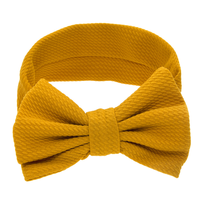 THB-8D703 Bé Headband Mềm Thỏ Bowknot Turban Tóc Ban Nhạc Cho Trẻ Em Cô Gái Đàn Hồi Headwrap Tóc Phụ Kiện