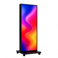 Display LED Pieghevole 640x1920 P2 con Controllo WiFi e Ruote