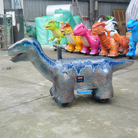 Dinosaure Électrique Animatronique Portable et Montable pour Manège, Équipement de Décoration Thématique pour Centres Commerciaux et Plazas