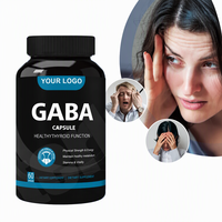 Slaapsupplementen Vitamine GABA Capsules Voedingsmiddelenkwaliteit Natuurlijke Slaap GABA Capsules