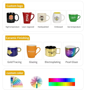 แก้วเซรามิคทรง D-Handle ดีไซน์พิเศษ พรีเมียม สำหรับโรงแรม ร้านอาหาร รับทำโลโก้ ลวดลายตามสั่ง แก้วกาแฟพอร์ซเลน ขายส่ง - Product Image 6