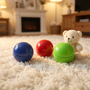 Decoraciones para Niños, Latas Metálicas con Forma de Bola para Guardar Dulces, Decoración Navideña para Niños, Regalo para Bebés - Product Image 1