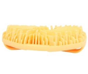 <span class=keywords><strong>Brosse</strong></span> <span class=keywords><strong>ronde</strong></span> de nettoyage anti-bactérien en silicone souple pour le corps, massage exfoliant pour le bain et le dos pour hommes et femmes - Product Image 3