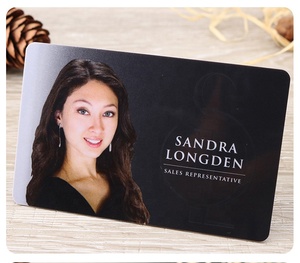 Carte plastique personnalisée estampage or/argent Carte VIP Carte PVC avec logo personnalisé - Product Image 5