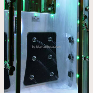 Walkingbali — coin carré de 90CM, avec siège et pieds, cabine de douche, sauna, salle de douche à vapeur humide - Product Image 4