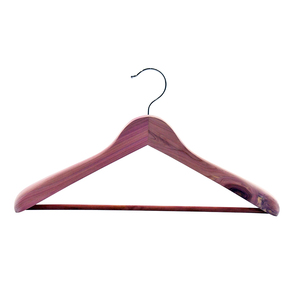 Appendiabiti in Legno di Cedro Rosso Americano Personalizzabili con Logo, a Livello Singolo, Repellenti per Tarme, per Armadi e Guardaroba - Product Image 5
