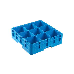 رفوف تخزين لأغطية زجاج النبيذ من 9 أقسام متينة ومقاومة للحرارة وذات 9 أقسام من البلاستيك لأغطية الزجاج ملائمة للمطابخ المنزلية مرتفعة الطلب - Product Image 2