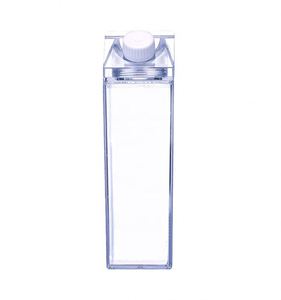 Best Selling Custom Logo High Quality Clear Pink Transparent Colored Milk Carton BPA Free Reusable Leak-Proof <b>Plastic</b> Applicable - Product Image 6