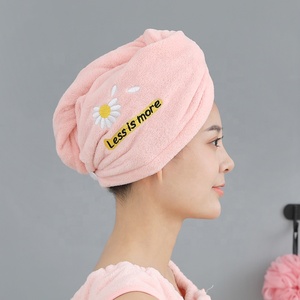 Logo personnalisé <span class=keywords><strong>bain</strong></span> <span class=keywords><strong>de</strong></span> femme soin <span class=keywords><strong>de</strong></span> la peau maquillage spa <span class=keywords><strong>bandeau</strong></span> Hiar <span class=keywords><strong>bonnet</strong></span> <span class=keywords><strong>de</strong></span> séchage pour les femmes - Product Image 5