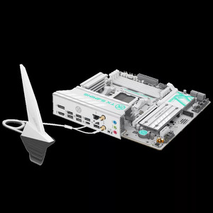 เมนบอร์ด A SUS TX GAMING B850M WIFI W mATX AM5 DDR5 WiFi6 สำหรับซีพียู Ryzen 7000/8000/9000 - Product Image 2