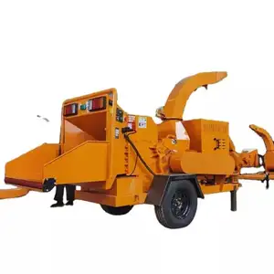 5ton per hour Wood sawdust making chipper machine /wood crusher machine mobile crusher