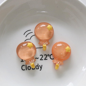 Accesorios de Resina Transparentes con Forma de Piruleta para Decoración de Bolsos, <span class=keywords><strong>Ropa</strong></span> <span class=keywords><strong>y</strong></span> Manualidades, Venta al Por Mayor - Product Image 5