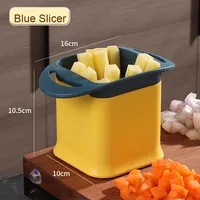 Multifunctionele Handgeperste Mini-Plantaardige Aardappelui & Wortelhakselaar Groentesnijder Voor Keuken