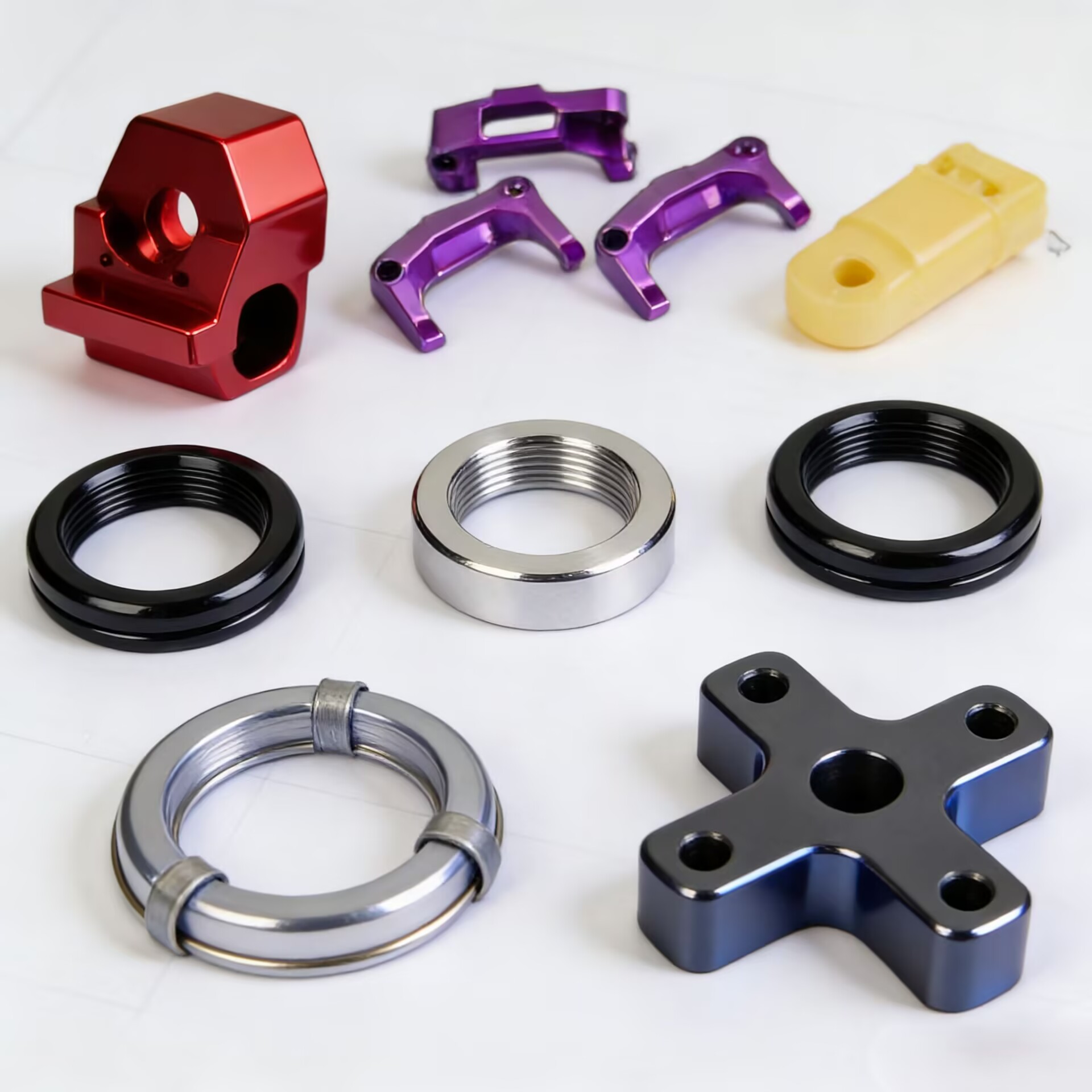 Precision-Engineered Stainless Steel CNC Machined Hardware Components with Wire EDM & 3D Technology for Industrial Excellence