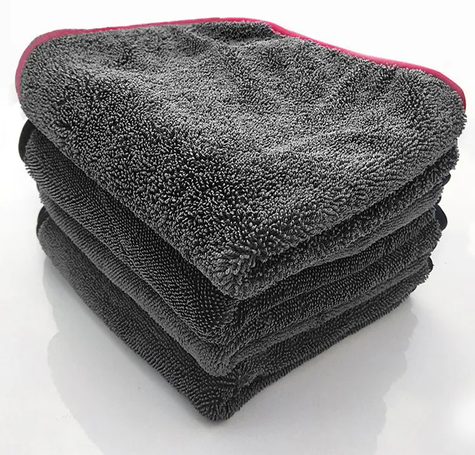 Vendita di fabbrica tessuto asciugamano in microfibra riciclato 70/30 logo personalizzato asciugatura a mano veloce