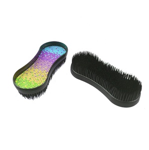 Brosse à chevaux Intrepid Magic Horse pour le toilettage des chevaux, poils en plastique miracle, brosse démêlante Horse Genie - Product Image 6