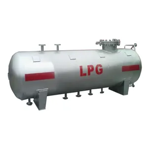Tanque de gas licuado de petróleo, tanque de almacenamiento de gas, fabricante de Asia, ISO 5m3 a 200m3 lpg