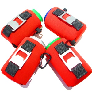 Custom High Quality Collapsible Stubby Holder Neoprene Beer <b>Bottle</b> Holder Can Cooler Stubby Cooler with <b>Bottle</b> Opener - Product Image 3